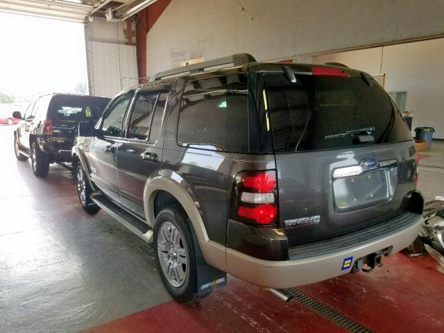 1FMEU74897UB58564 - 2007 FORD EXPLORER E BROWN photo 3