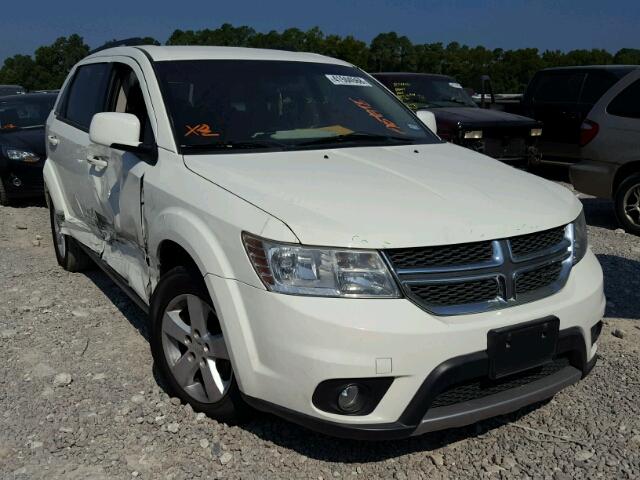 3D4PH1FG6BT565458 - 2011 DODGE JOURNEY MA WHITE photo 1