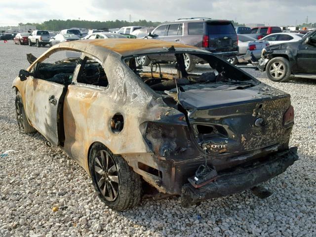 KNAFX6A88E5242765 - 2014 KIA FORTE EX BURN photo 3