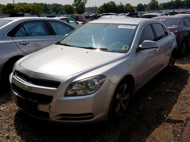 1G1ZC5E11BF355121 - 2011 CHEVROLET MALIBU 1LT SILVER photo 2