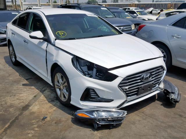 5NPE34AF2JH651870 - 2018 HYUNDAI SONATA SPO WHITE photo 1