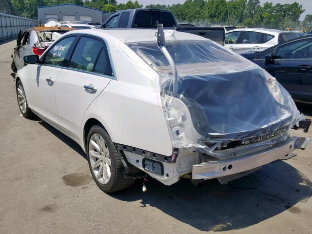 1G6AR5SX1F0143505 - 2015 CADILLAC CTS LUXURY WHITE photo 3