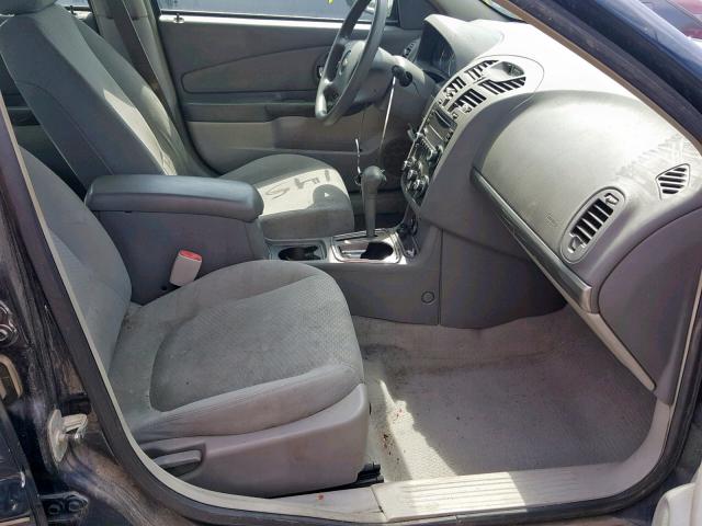 1G1ZS58F67F232674 - 2007 CHEVROLET MALIBU LS BLUE photo 5