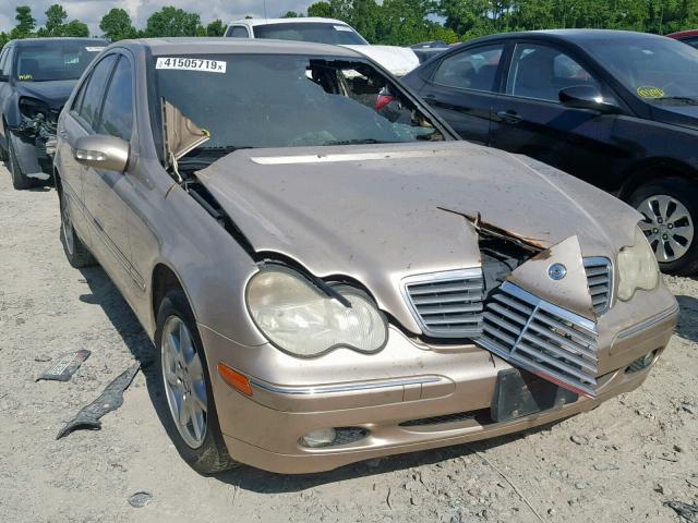 WDBRF61JX2F205999 - 2002 MERCEDES-BENZ C 240 SILVER photo 1