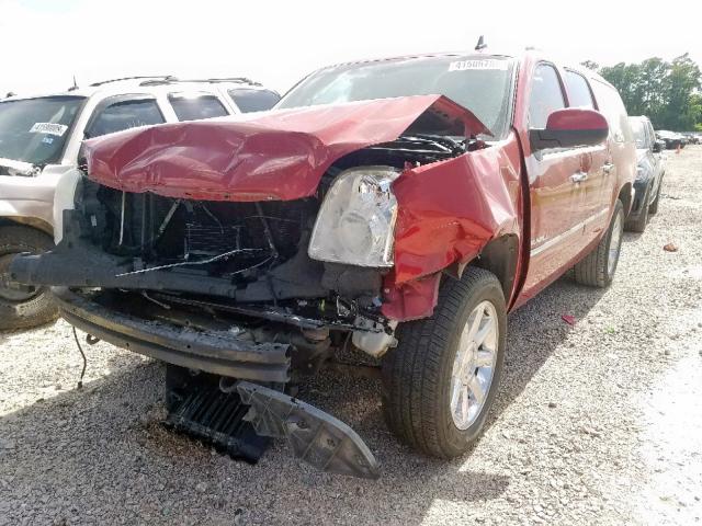 1GKS1MEF2CR316353 - 2012 GMC YUKON XL D RED photo 2