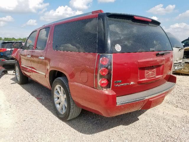 1GKS1MEF2CR316353 - 2012 GMC YUKON XL D RED photo 3