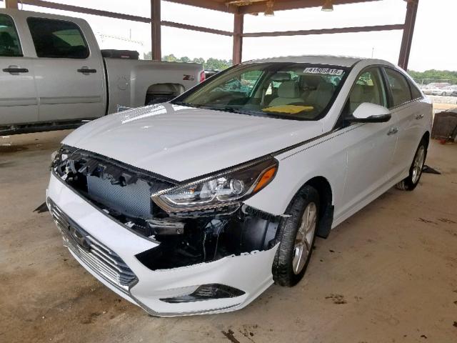 5NPE34AF8JH658791 - 2018 HYUNDAI SONATA SPO WHITE photo 2