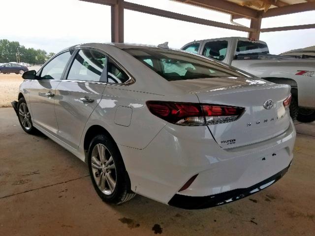 5NPE34AF8JH658791 - 2018 HYUNDAI SONATA SPO WHITE photo 3