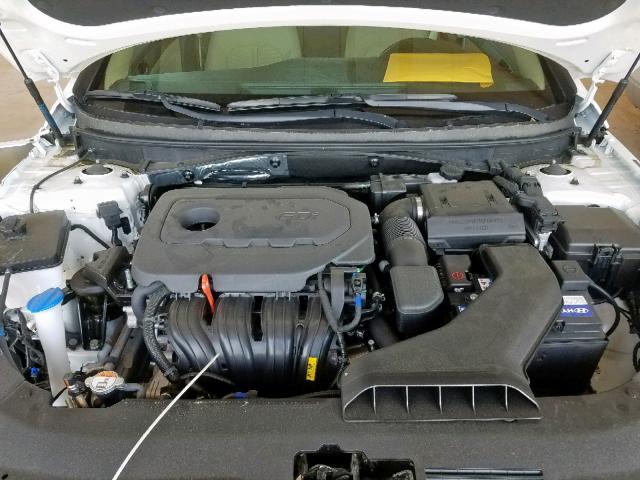 5NPE34AF8JH658791 - 2018 HYUNDAI SONATA SPO WHITE photo 7