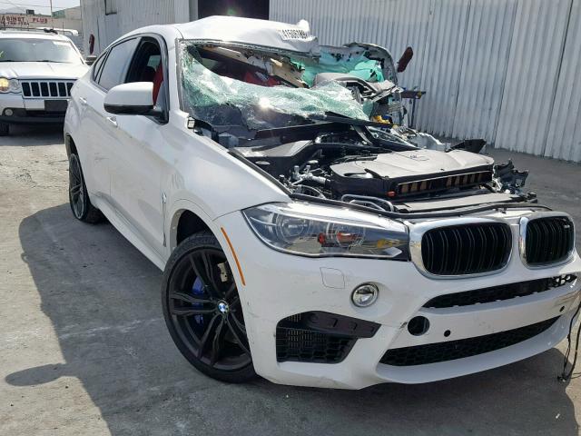 5YMKW8C50K0Y75120 - 2019 BMW X6 M WHITE photo 1