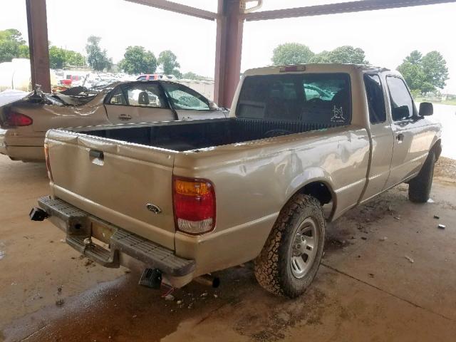 1FTYR14V9XPB65034 - 1999 FORD RANGER SUP GOLD photo 4