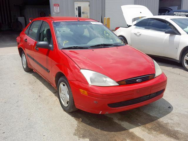 1FAFP33P71W191856 - 2001 FORD FOCUS LX RED photo 1