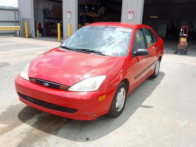 1FAFP33P71W191856 - 2001 FORD FOCUS LX RED photo 2