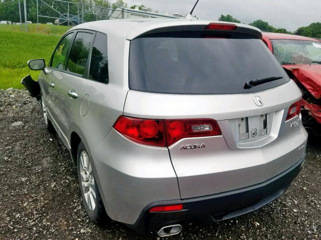 5J8TB1H28CA003439 - 2012 ACURA RDX SILVER photo 3