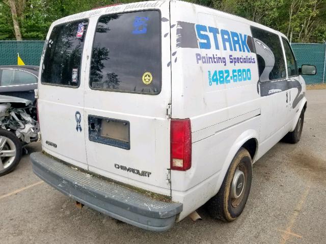 1GCDM19W6YB160760 - 2000 CHEVROLET ASTRO WHITE photo 4