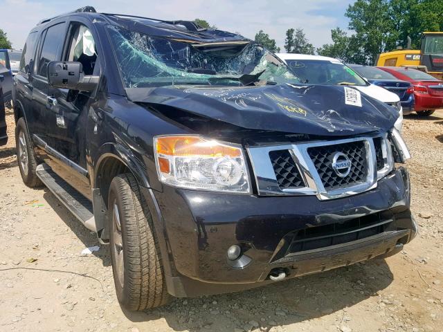 5N1BA0NE6DN615022 - 2013 NISSAN ARMADA PLA BLACK photo 1