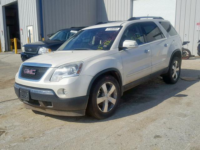 1GKKRSED3BJ249559 - 2011 GMC ACADIA SLT თეთრი ფოტო 2