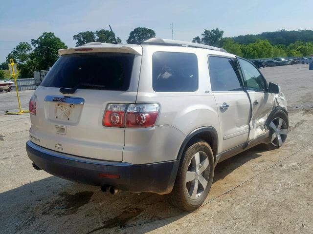 1GKKRSED3BJ249559 - 2011 GMC ACADIA SLT თეთრი ფოტო 4
