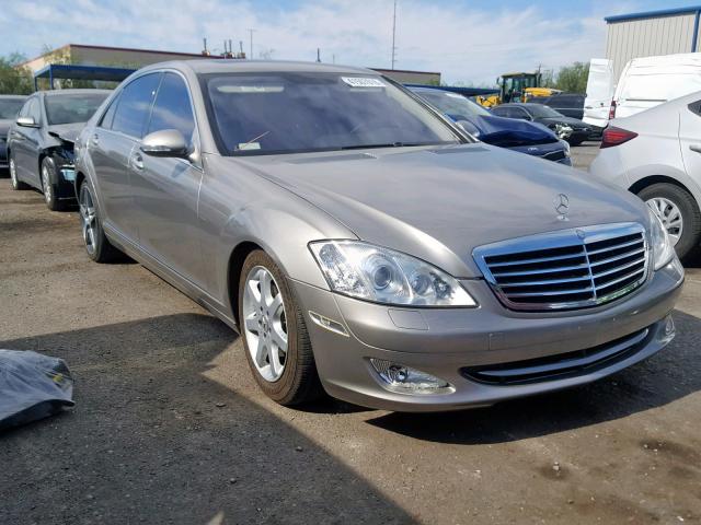 WDDNG71X57A067788 - 2007 MERCEDES-BENZ S 550 GRAY photo 1