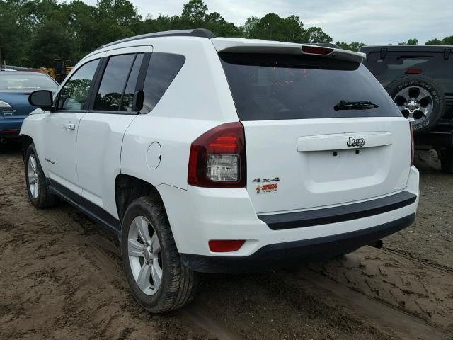 1C4NJDBB7FD240205 - 2015 JEEP COMPASS SP WHITE photo 3