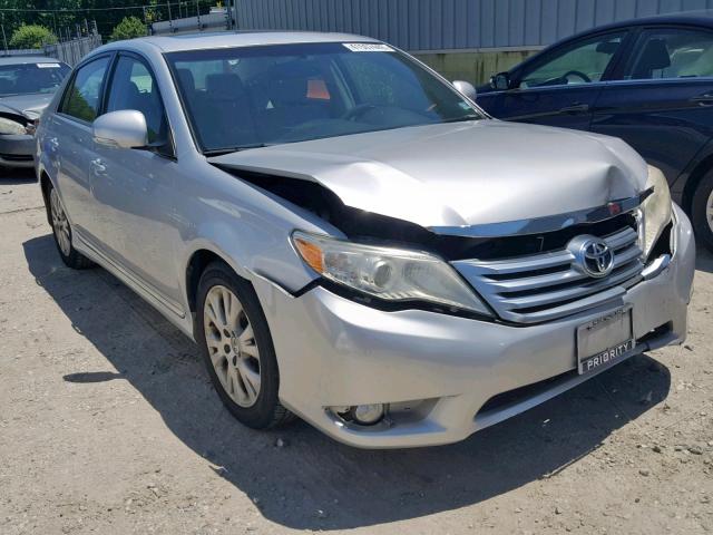 4T1BK3DB9BU416491 - 2011 TOYOTA AVALON BAS SILVER photo 1