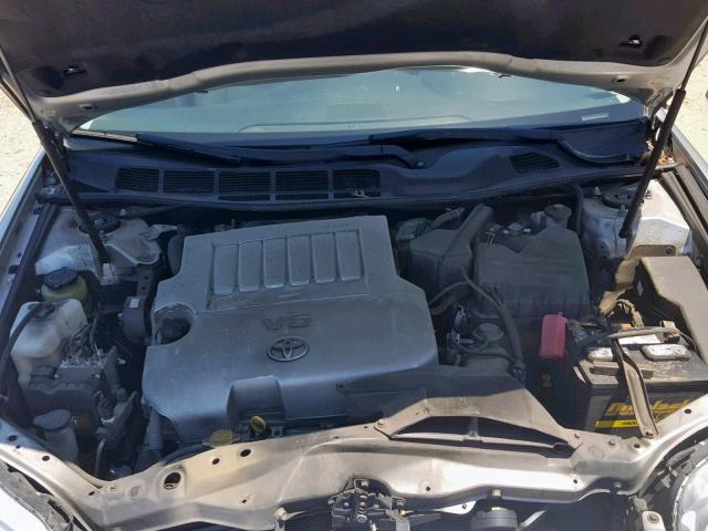 4T1BK3DB9BU416491 - 2011 TOYOTA AVALON BAS SILVER photo 7