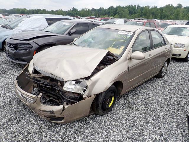 KNAFE122075452413 - 2007 KIA SPECTRA EX GOLD photo 2