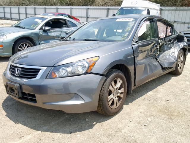 1HGCP2F41AA021290 - 2010 HONDA ACCORD LXP GRAY photo 2