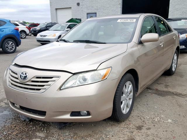 4T1BK46K77U049309 - 2007 TOYOTA CAMRY NEW TAN photo 2