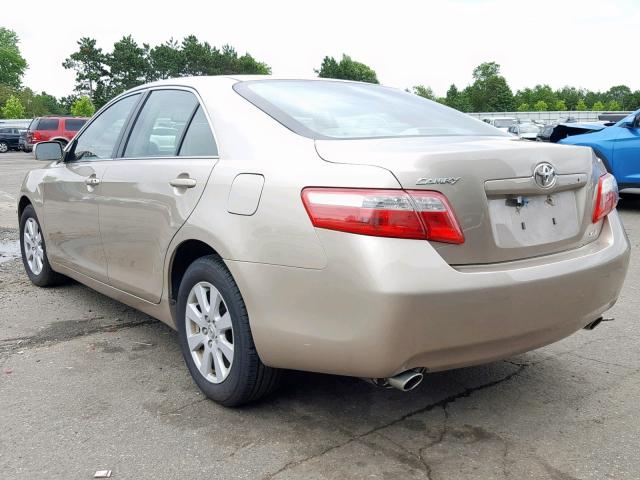 4T1BK46K77U049309 - 2007 TOYOTA CAMRY NEW TAN photo 3