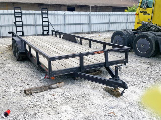 545N1TF26EB001640 - 2014 UTILITY TRAILER BLACK photo 1