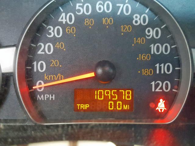 1G8AZ52F83Z206850 - 2003 SATURN ION LEVEL BLACK photo 8