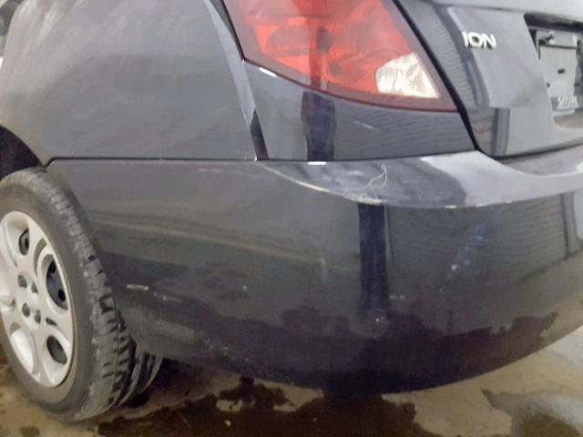 1G8AZ52F83Z206850 - 2003 SATURN ION LEVEL BLACK photo 9