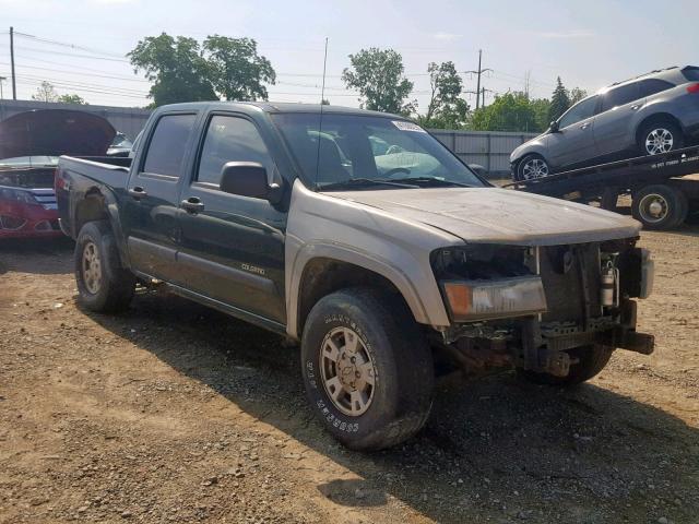 1GCDT136548151437 - 2004 CHEVROLET COLORADO GREEN photo 1