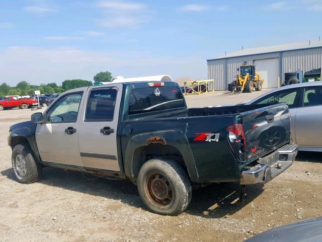 1GCDT136548151437 - 2004 CHEVROLET COLORADO GREEN photo 3