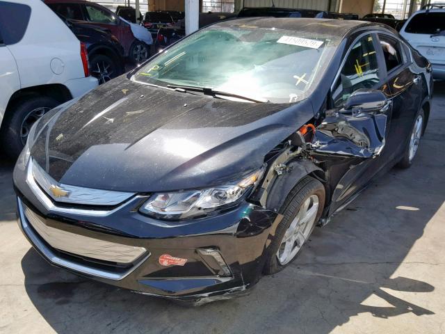 1G1RC6S54JU117285 - 2018 CHEVROLET VOLT LT BLACK photo 2