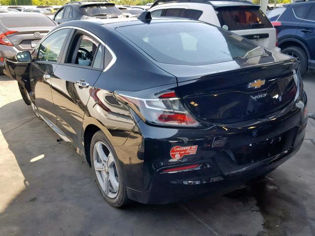 1G1RC6S54JU117285 - 2018 CHEVROLET VOLT LT BLACK photo 3