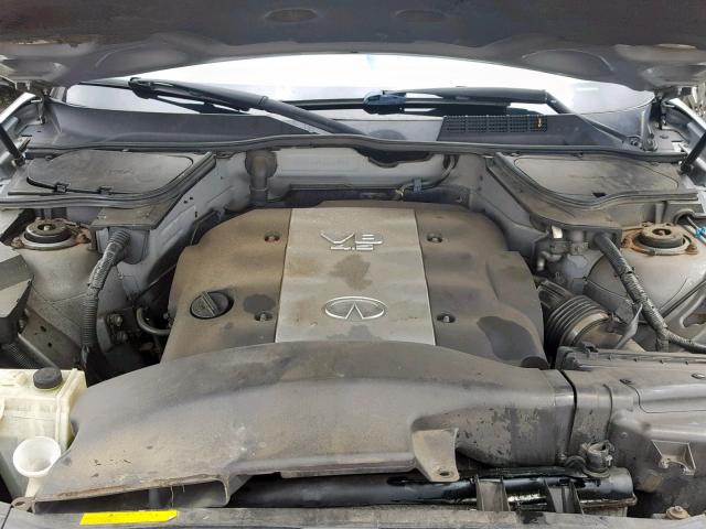 JNRBS08W53X403799 - 2003 INFINITI FX45 SILVER photo 7