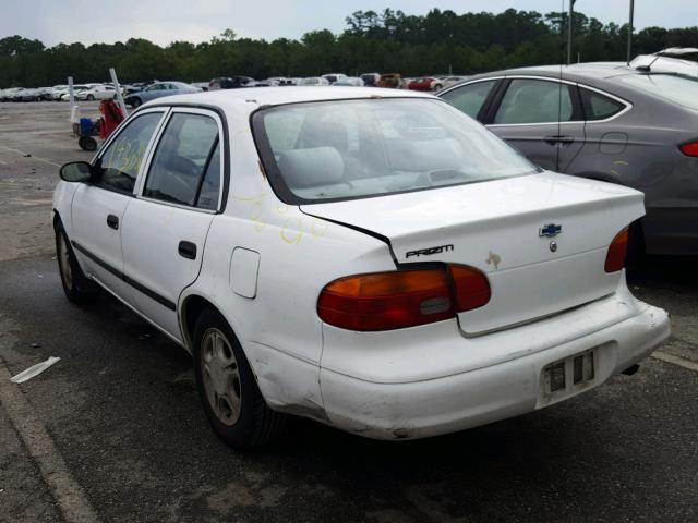 1Y1SK52891Z413949 - 2001 CHEVROLET GEO PRIZM WHITE photo 3