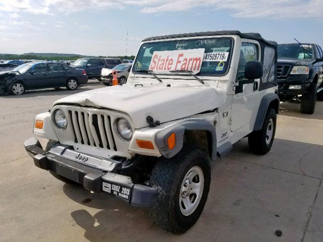 1J4FA39S64P716275 - 2004 JEEP WRANGLER X WHITE photo 2