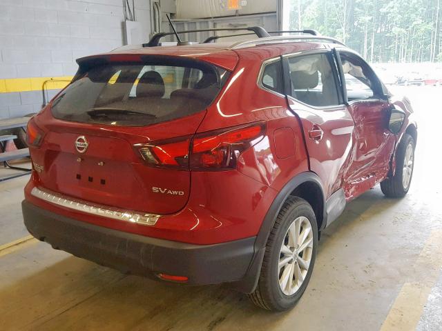 JN1BJ1CR7JW294097 - 2018 NISSAN ROGUE SPOR RED photo 4