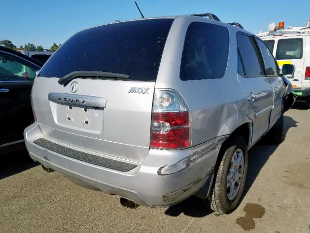 2HNYD18894H523729 - 2004 ACURA MDX TOURIN SILVER photo 4