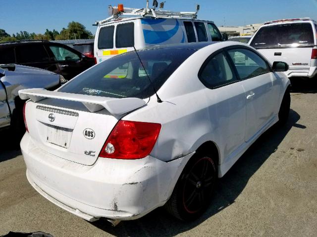 JTKDE177960114849 - 2006 TOYOTA SCION TC თეთრი ფოტო 4