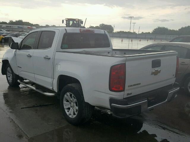 1GCGSCE35G1239447 - 2016 CHEVROLET COLORADO L WHITE photo 3