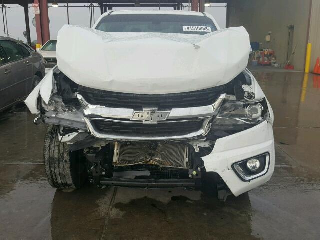1GCGSCE35G1239447 - 2016 CHEVROLET COLORADO L WHITE photo 9