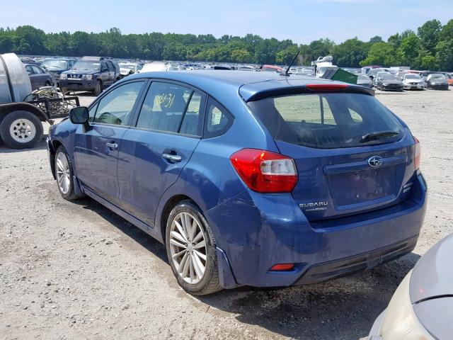 JF1GPAH61CH242770 - 2012 SUBARU IMPREZA LI BLUE photo 3