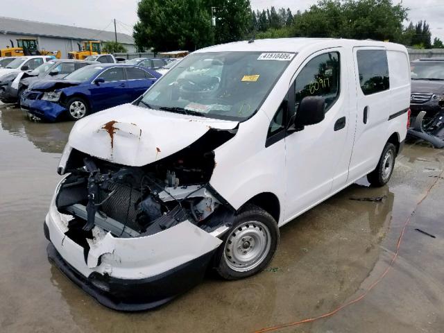 3N63M0ZN7GK691141 - 2016 CHEVROLET CITY EXPRE WHITE photo 2