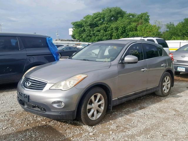 JNKAJ09E48M300949 - 2008 INFINITI EX35 BASE GRAY photo 2