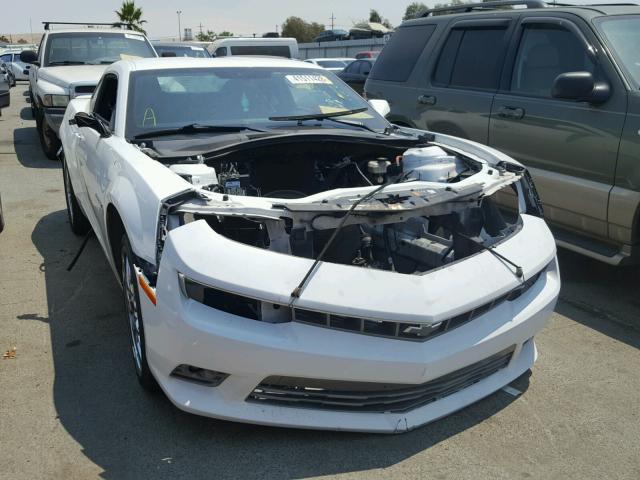 2G1FK1EJ4E9149948 - 2014 CHEVROLET CAMARO 2SS WHITE photo 1