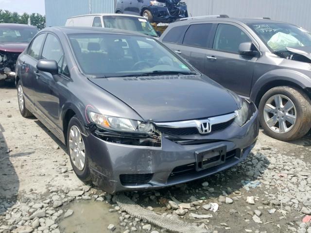 2HGFA1F39AH562010 - 2010 HONDA CIVIC VP GRAY photo 1